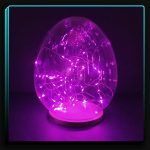 شیشه ریسه بنفش