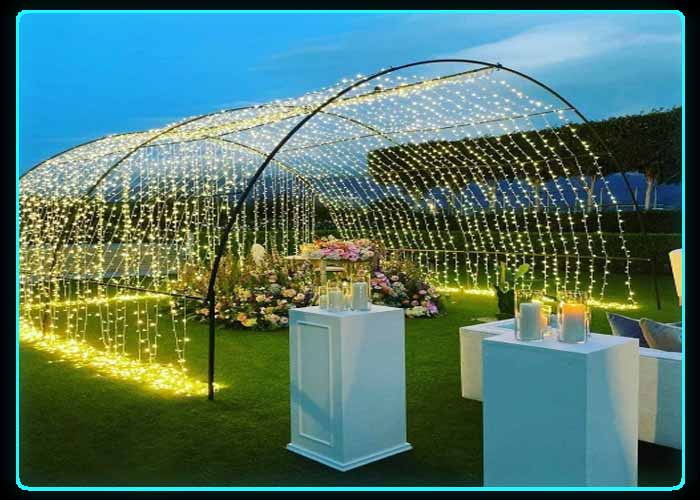 خرید ریسه توری 3 متر در 3 متر مهتابی