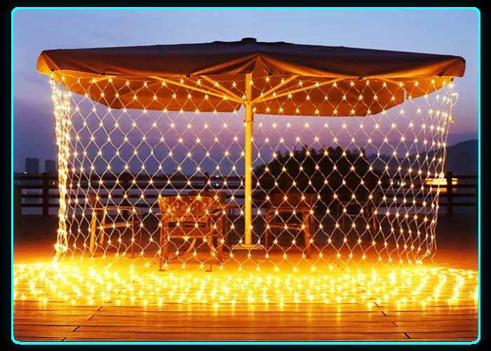 ریسه توری 3 متر در 3 متر آفتابی