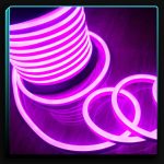 ریسه نئون فلکسی بنفش 50 متری