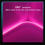 ریسه نئون فلکسی بنفش 50 متری