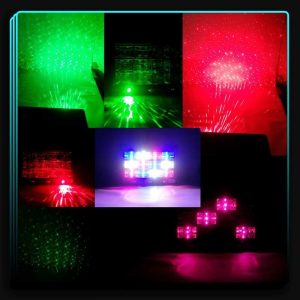 رقص نور سقفی لیزری با صدای آهنگ