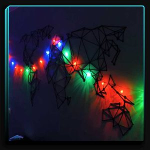 ریسه شکل دار گوی RGB