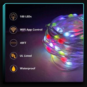 ریسه مفتولی rgb برنامه پذیر