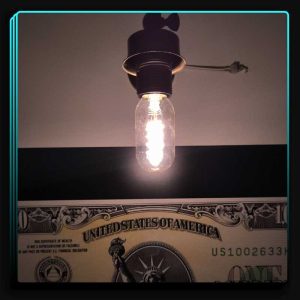 لامپ ادیسونی طرح کوکتل