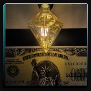 لامپ فیلامنتی الماسی