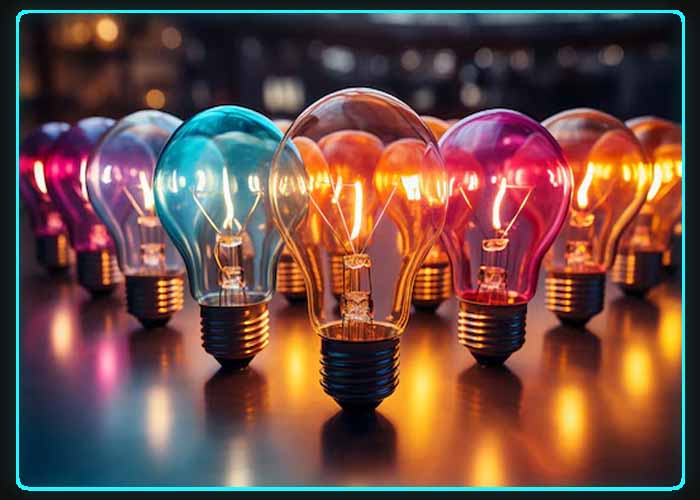 لامپ فیلامنتی رنگی