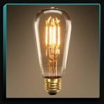 لامپ فیلامنتی طرح گلابی