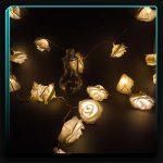 ریسه گل باتری خور