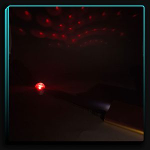 رقص نور مشکی سیم دار