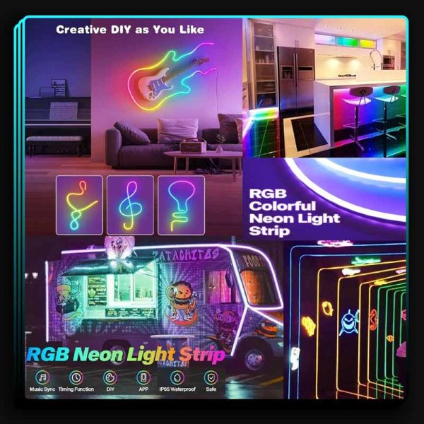 ریسه نور rgb