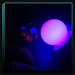 لامپ شب خواب بنفش