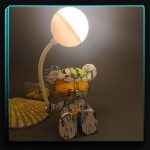 چراغ مطالعه خرسی طرح دار