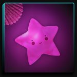 چراغ خواب ستاره صورتی