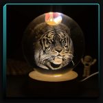 چراغ خواب و گوی کریستالی ببر