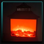 روشنایی شومینه