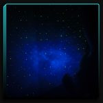 چراغ خواب کهکشانی آبی