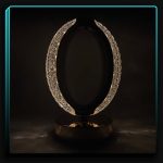 آباژور کریستالی نور کم