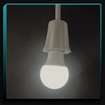 لامپ 9 وات سفید