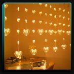 ریسه 12 آویز قلبی آفتابی