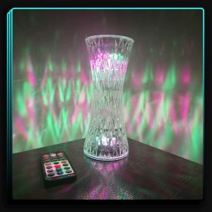 آباژور کرسیتالی اسپیکر دار