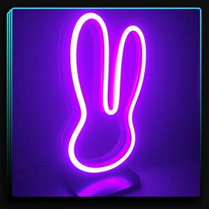 استند نئونی خرگوش بنفش