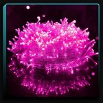 ریسه سوزنی سیم شفاف صورتی