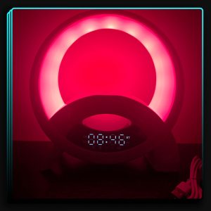 چراغ خواب اسپیکر دار قرمز