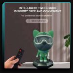 چراغ خواب کهکشانی سگ رنگ سبز