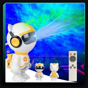 چراغ خواب کهکشانی گربه سفید